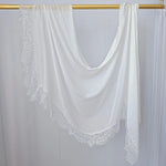 Lace Trim Cotton Modal Hijab