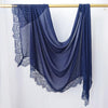 Lace Trim Cotton Modal Hijab
