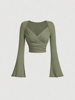 V-Neck Slim Fit Knit Base Shirt