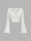 V-Neck Slim Fit Knit Base Shirt