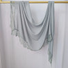 Lace Trim Cotton Modal Hijab