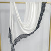 Lace Trim Cotton Modal Hijab