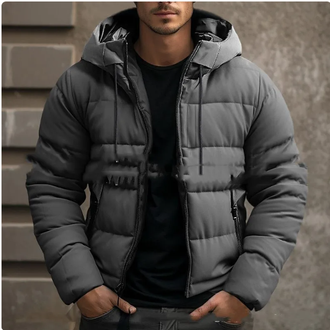 Men's Hooded Cotton Jacket